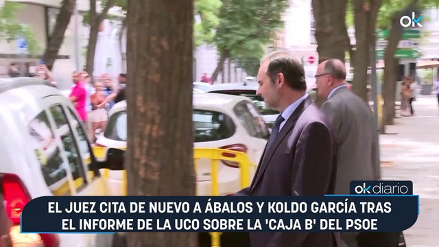 El juez cita de nuevo a Ábalos y Koldo García tras el informe de la UCO sobre la 'Caja B' del PSOE