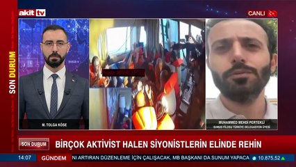 Sumud Filosu Türkiye Delegasyon Üyesi Muhammed Mehdi Pertekli: "Aktivistlerin çoğu rehin durumda"