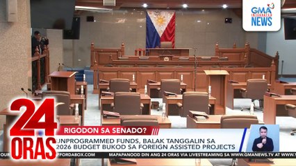 Sen. Pres. Sotto, kumpiyansa sa suporta ng mayorya; palitan ng liderato, itinanggi ng ilang senador | 24 Oras