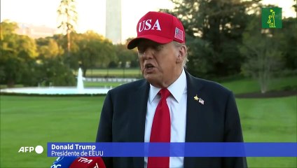 Trump urge a negociadores a "moverse rápido" para alcanzar la paz en Gaza