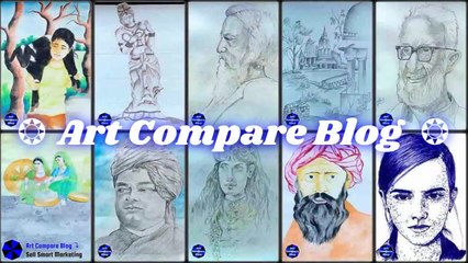 Mixed Media Art & Heritage Sketches-Biswajit Pal-5 #artcompareblog
