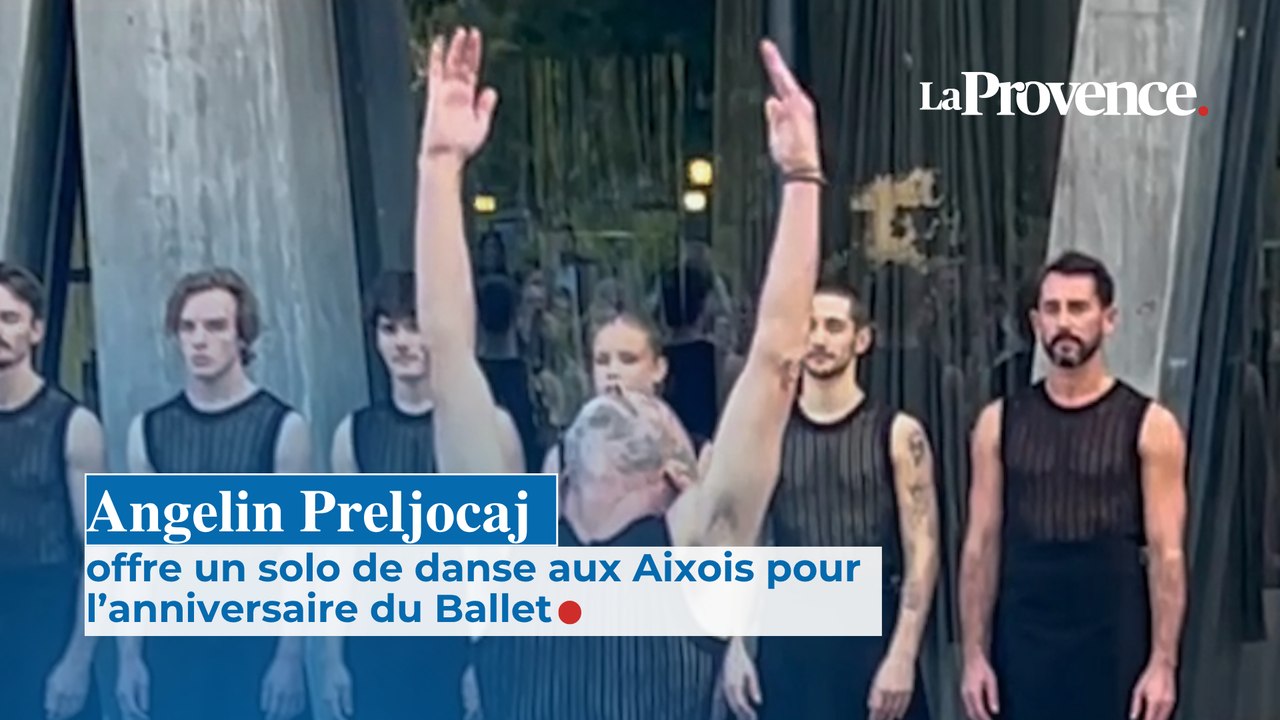Angelin Preljocaj offre un solo de danse  aux Aixois pour l’anniversaire  du Ballet