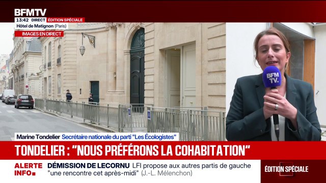 Démission de Sébastien Lecornu: Nous préférons la cohabitation , affirme Marine Tondelier