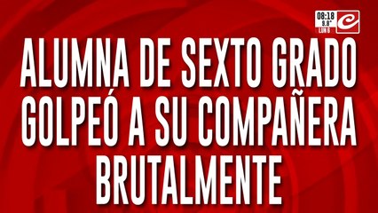 Alumna golpeó salvajemente a una compañera y le provocó varios traumatismos en el rostro