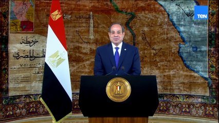 الرئيس السيسي: في ذلك اليوم وقف العالم احتراما وإجلالا لعظمة وإرادة المصريين ولوحدة القرار العربي