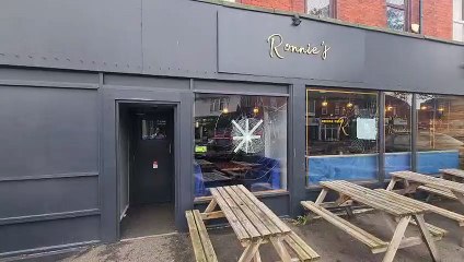 Ronnie's bar and eatery falls victim to vandalism