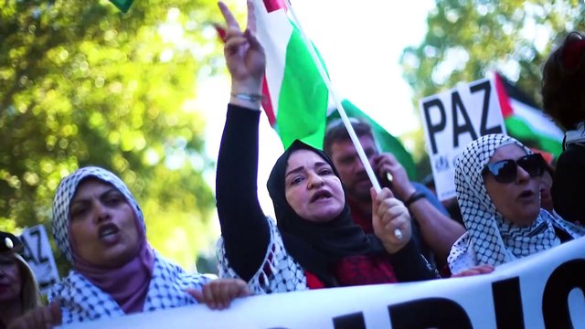 Amsterdam, Madrid, Rome... Des centaines de milliers de manifestants réclament la fin de la guerre à Gaza