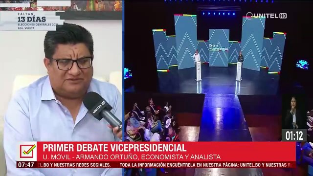 “Lara y Velasco “fueron muy débiles” al presentar sus propuestas y no conectaron con los indecisos, señala analista