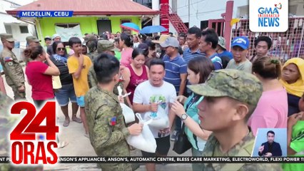 8,000 na apektado ng lindol sa Cebu, tinulungan ng GMAKF sa unang bugso ng Operation Bayanihan | 24 Oras