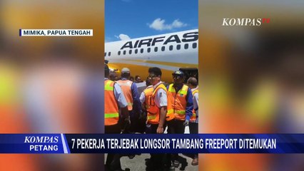 Pencarian Berakhir! Seluruh Pekerja Korban Longsor Tambang Freeport Ditemukan, Total 7 Orang