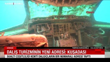 Dalış turizminin yeni adresi: Kuşadası