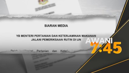 Mohamad Sabu dimasukkan ke IJN, alami simptom keletihan