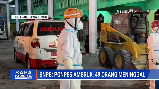 Update! Hari ke-8 Evakuasi Korban Ponpes Ambruk di Sidoarjo hingga Proses Identifikasi Korban