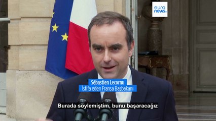Yeni atanan Fransa Başbakanı Sebastien Lecornu istifa etti
