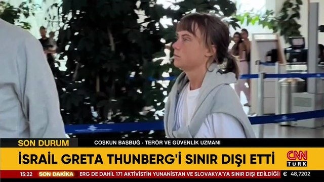 SON DAKİKA HABERİ... İsrail, aralarında Greta Thunberg’in de bulunduğu 171 aktivisti sınır dışı etti