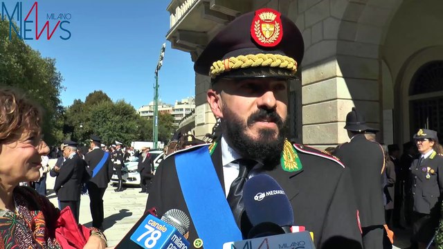 Polizia locale di Milano, all'arena civica la cerimonia per i 165 anni dalla fondazione