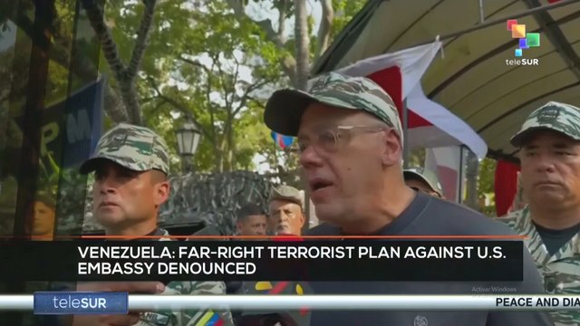FTS 8:30 06-10: Venezuela: Far-Right terrorist plan against U.S. embassy denounced