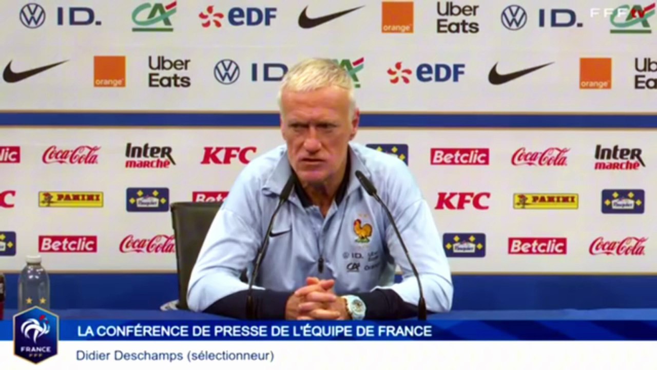 Deschamps analyse la méforme de Lucas Chevalier