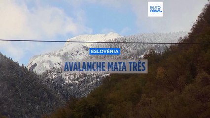 Avalanche na Eslovénia mata três alpinistas croatas