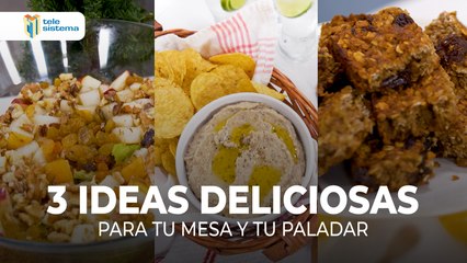 Gusto Expreso / 3 ideas deliciosas para tu mesa y tu paladar 11/10/2025