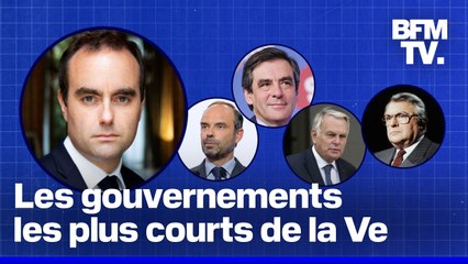 Lecornu, Fillon, Mauroy… Voici les cinq gouvernements les plus courts de la Ve République