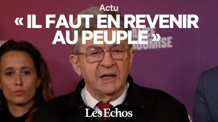 Démission de Lecornu : Jean-Luc Mélenchon appelle à la destitution d'Emmanuel Macron