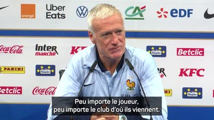 Bleus - Deschamps : "Mbappé a eu un petit souci qui n’est pas rédhibitoire"