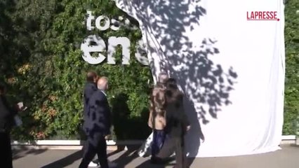 Firenze, inaugurato il giardino verticale di Toscana Energia con 16mila piante