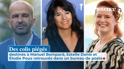 Des colis piégés destinés à Manuel Bompard, Estelle Denis et Élodie Poux retrouvés dans un bureau de poste