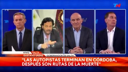 Fuerte cruce entre Sáenz y Espert en el programa A dos voces el 6 de marzo de 2024