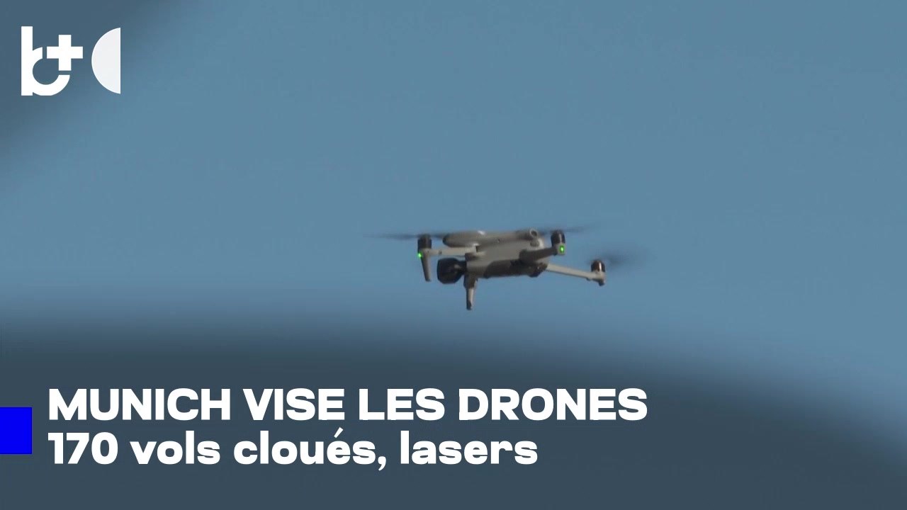 L'Allemagne installe des lasers à l'aéroport de Munich pour contrer les drones