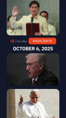 Today's headlines: Ping Lacson, Tito Sotto, Pope Leo XIV | The wRap | October 6, 2025