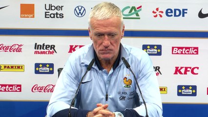 Deschamps : "Mbappé a eu un petit souci qui n’est pas rédhibitoire"