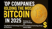 Top Companies Holding the Most Bitcoin in 2025 💰 | The New Digital Gold Standard