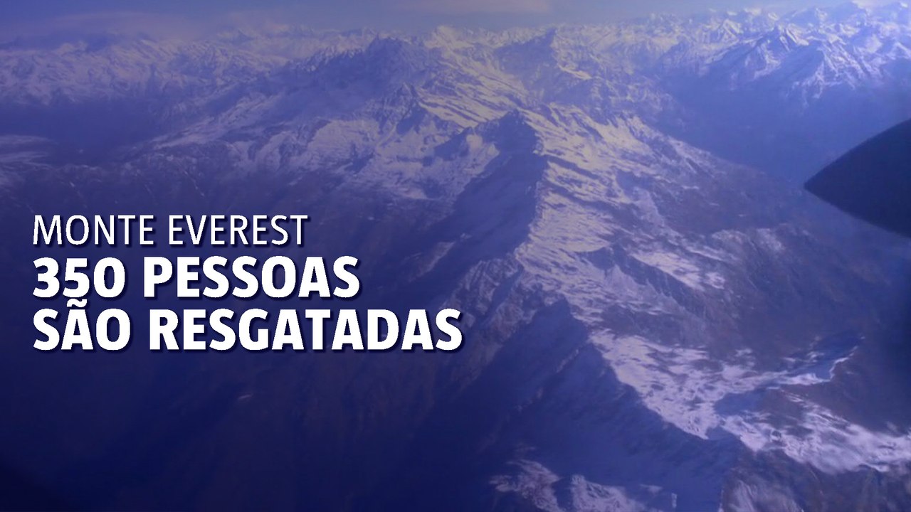 Nevasca no Everest causa morte e 350 pessoas são resgatadas