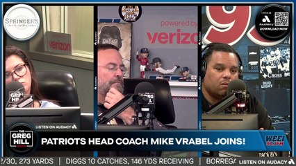 Mike Vrabel joins live! Patriots Monday