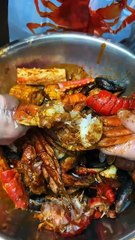 🌊🌊CRUNCHIEST Crab Legs EVER 🦀 _ Ultimate Seafood ASMR 🍽️