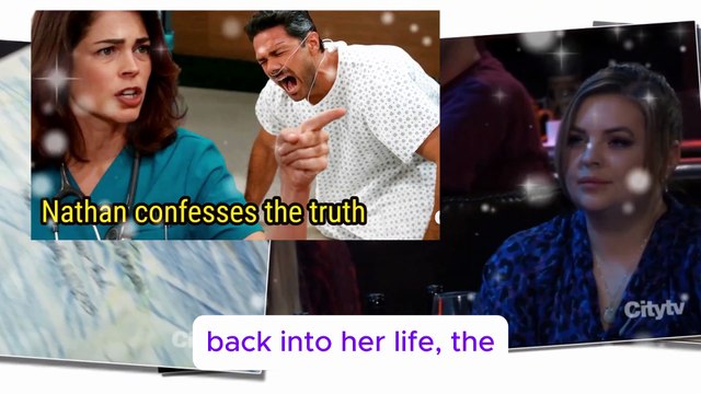 Nathan confesses the truth, begging Britt to save him General Hospital Spoilers