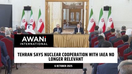Tehran says nuclear cooperation with IAEA no longer relevant