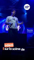 Odem sur la scène de la Nocturne de la Foire de Marseille #odem #foiredemarseille #concert #live #showcase #radiostar