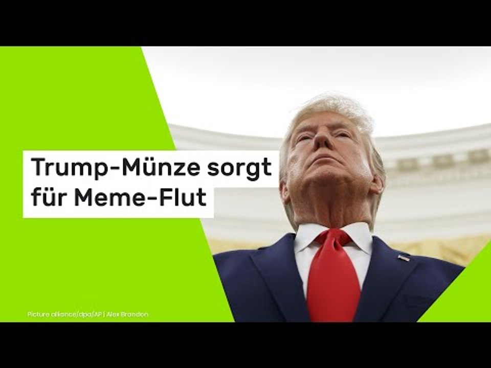 Trump-Münze sorgt für spöttische Meme-Flut - 'Willkommen in der Bananenrepublik'