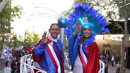 República Dominicana brilla con su carnaval en la “Cabalgata de la Hispanidad 2025” en Madrid