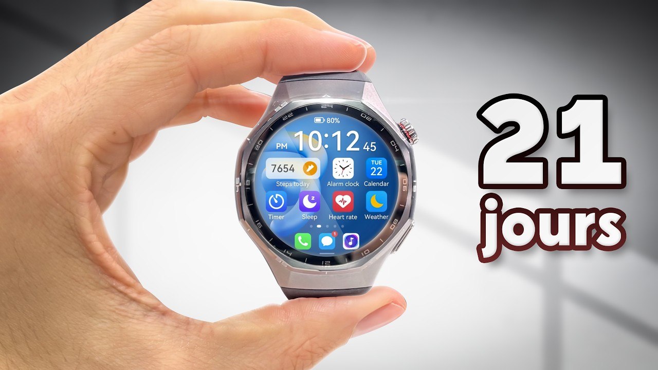 21 jours sans recharge : la meilleure montre connectée que j’ai testé ! (Test Huawei Watch GT 6 Pro)