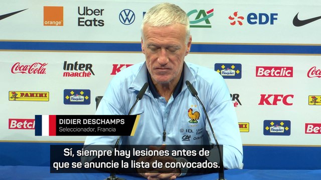 Deschamps: Mbappé tuvo una pequeña molestia, pero no es un impedimento para estar en la selección