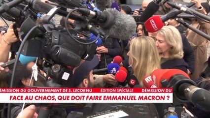 Marion Maréchal : «Emmanuel Macron doit prendre ses responsabilités et démissionner»
