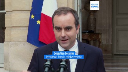 Egy hónappal a kinevezése után lemondott Sébastien Lecornu francia miniszterelnök
