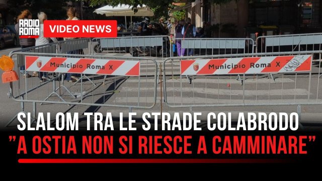Ostia, slalom tra strade colabrodo e segnaletica fantasma: “Non si riesce a camminare”