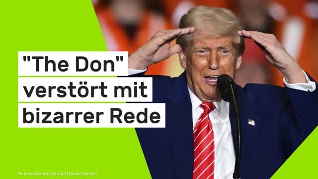 Donald Trump: The Don verstört mit bizarrer Rede - Ex-Sicherheitsberater alarmiert