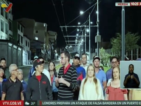 Gobierno de Mérida recupera infraestructura eléctrica en la avenida Don Tulio Febres Cordero