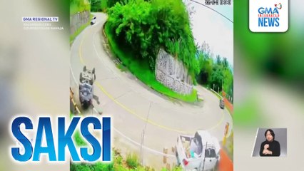 Pickup na magdadala ng tulong sa mga kaanak na apektado ng lindol, sumalpok sa sinusundang sasakyan; 11 sugatan | Saksi